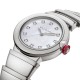 Bvlgari LVCEA 33mm White Mother of Pearl Dial Stainless Steel Strap Ladies Watch 102199