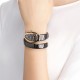 Bvlgari Serpenti Spiga 35mm Black Dial Ceramic Ladies Watch 102735