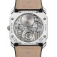 Bvlgari Platinum Octo Finissimo 40mm Black Dial Black Leather Strap Auto Gents Watch 102138