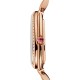 Bvlgari 18k Rose Gold Serpenti Seduttori 33m Black Dial Diamond Ladies Watch 103453