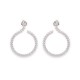 Roberto Coin The Marquesa Collection 18k White Gold 4.50cttw Diamond Earrings 8882872AWERX