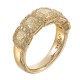 JB Star 18k Yellow Gold 2.36cttw Yellow Diamond Band Size 6.5 2029/033