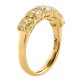 JB Star 18k Yellow Gold 3.10cttw Cushion Cut 5 Stone Diamond Band -Ring Size 6.5 2234/007