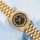 Pre-Owned Rolex Day-Date Crown Collection Myriad Dial 40920629/AS04905