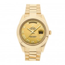 Pre-Owned Rolex Day-Date II YG 218238