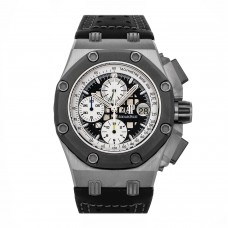 Pre-Owned Audemars Piguet Royal Oak Offshore Rubens Barrichello II Limited Edition 26078IO.OO.D001VS.01