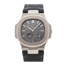 Pre-Owned Patek Philippe Nautilus Date Moonphase 5712G-001