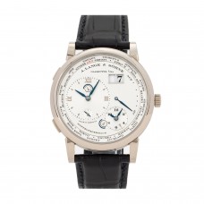 Pre-Owned A. Lange & Söhne Lange 1 WG 41.9mm Manual Silver Dial 116.026